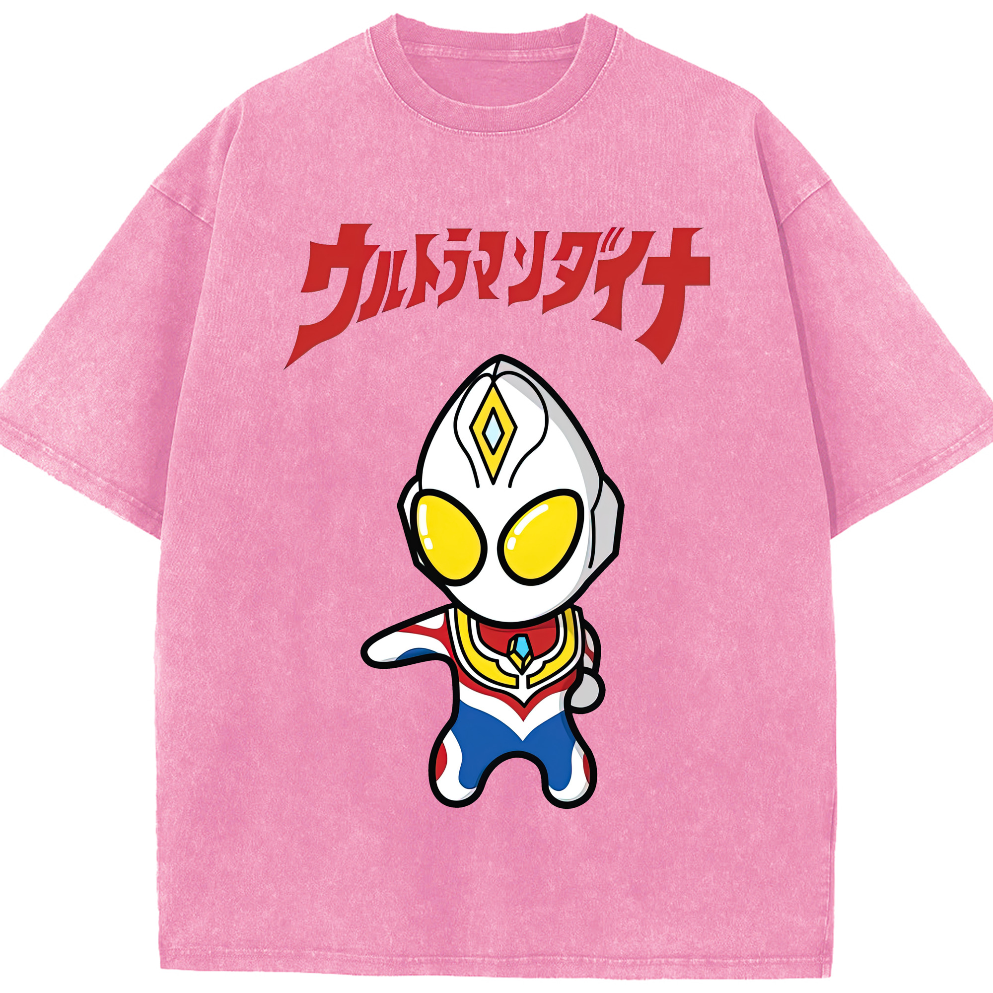 （画像用） ウルトラマン Ultraman 綿100% ヴィンテージ風 半袖Tシャツ（フロントプリント）